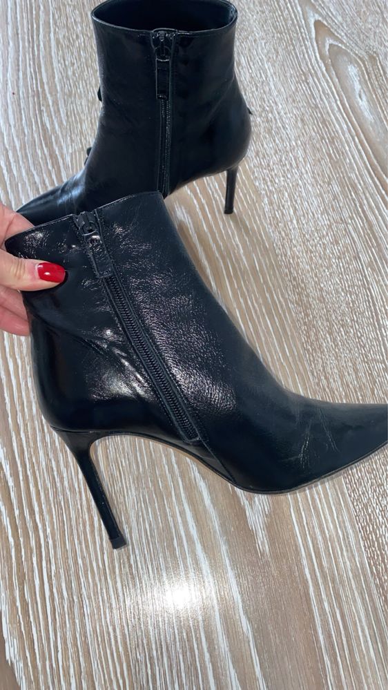 Botine Zara piele naturala