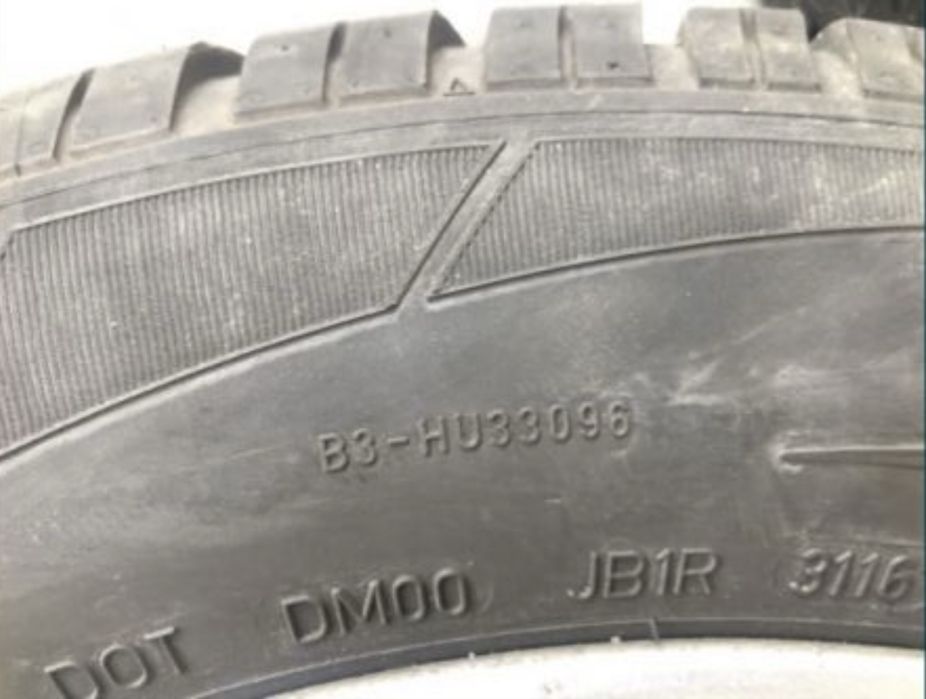 Jante Bmw Seria 5 F10/F11 cu cauc 225/55/R17 Bridgestone dot2016 3-4mm