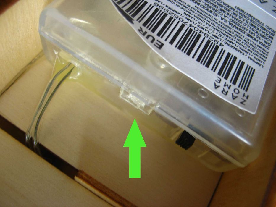 Dulap mic Decor-Advent Calendar din placaj