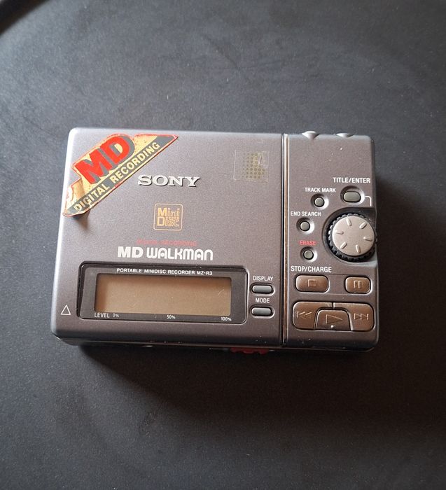 Sony MZ-R3 ( portabil minidisc recorder )