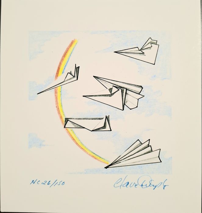 3 Litografii semnate Claire Richmond Dunphy 15x15