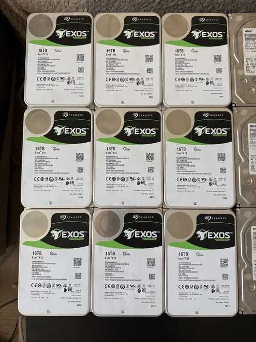 3,5' SATA хард диск Seagate Exos 16TB
