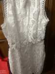 Rochie alba eleganta