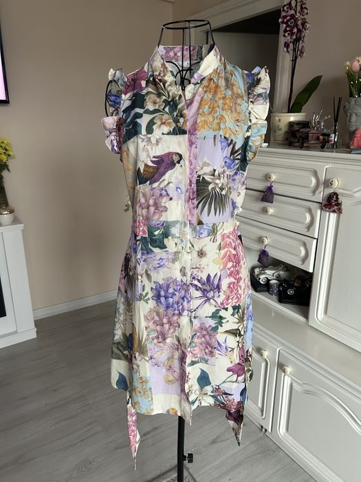 Rochie imprimeu floral marimea S, noua