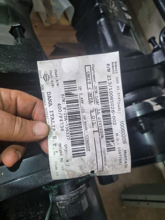 Axa jcb Încărcător frontal