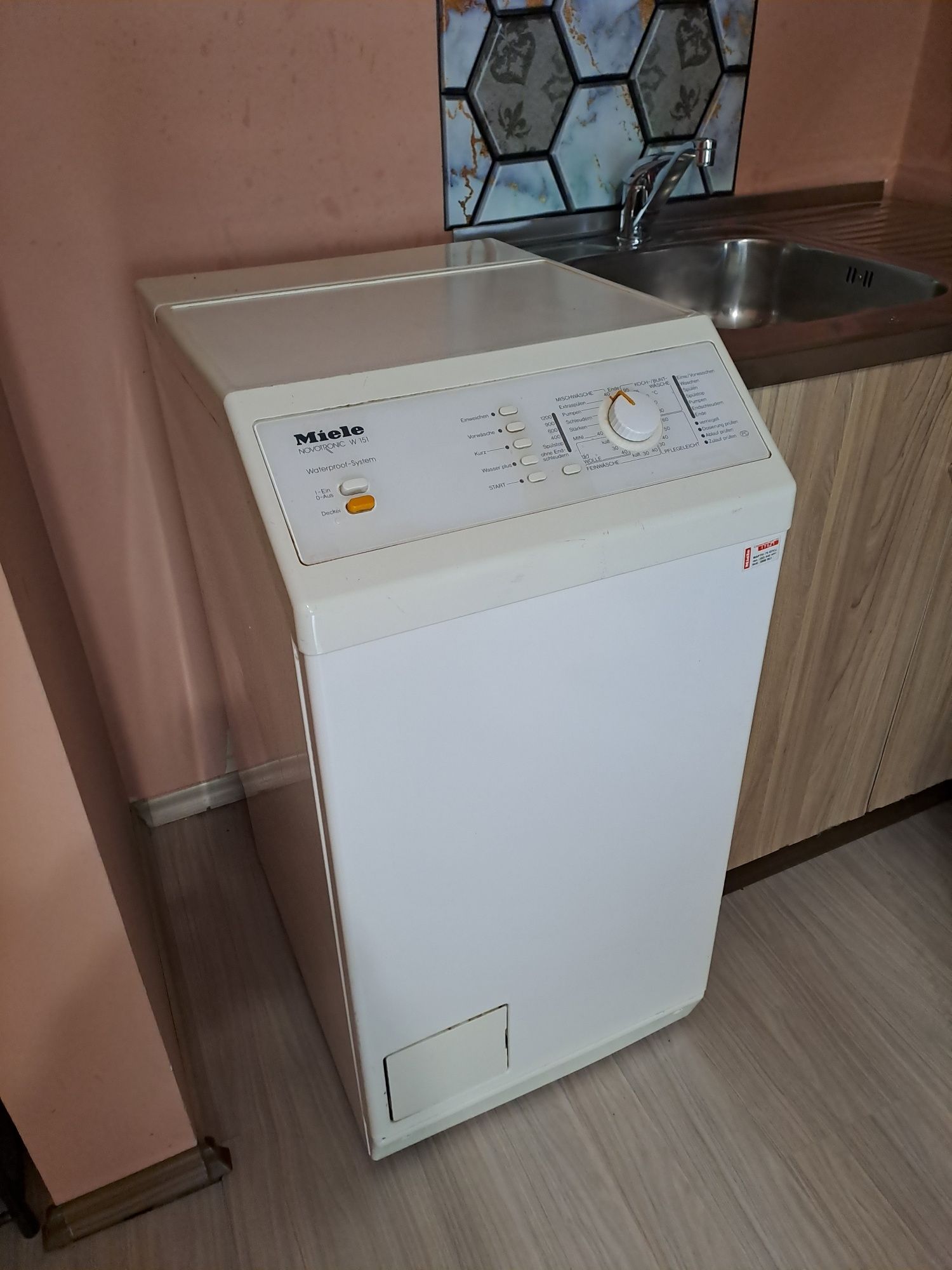 Немска Пералня Miele горно зареждане