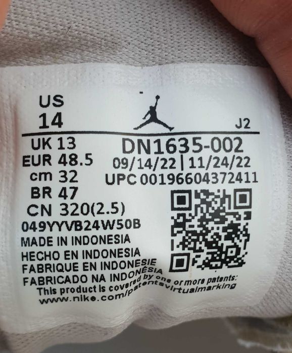 Adidasi nike jordan marimea 47-48