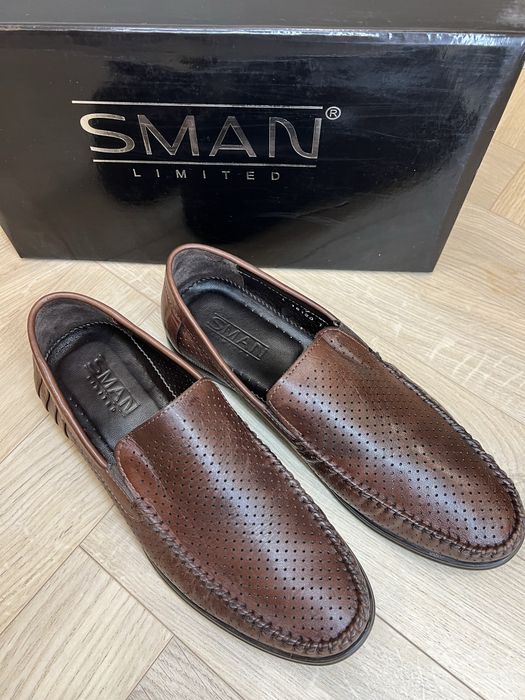 SMAN Limited Кожаные мокасины 41р
