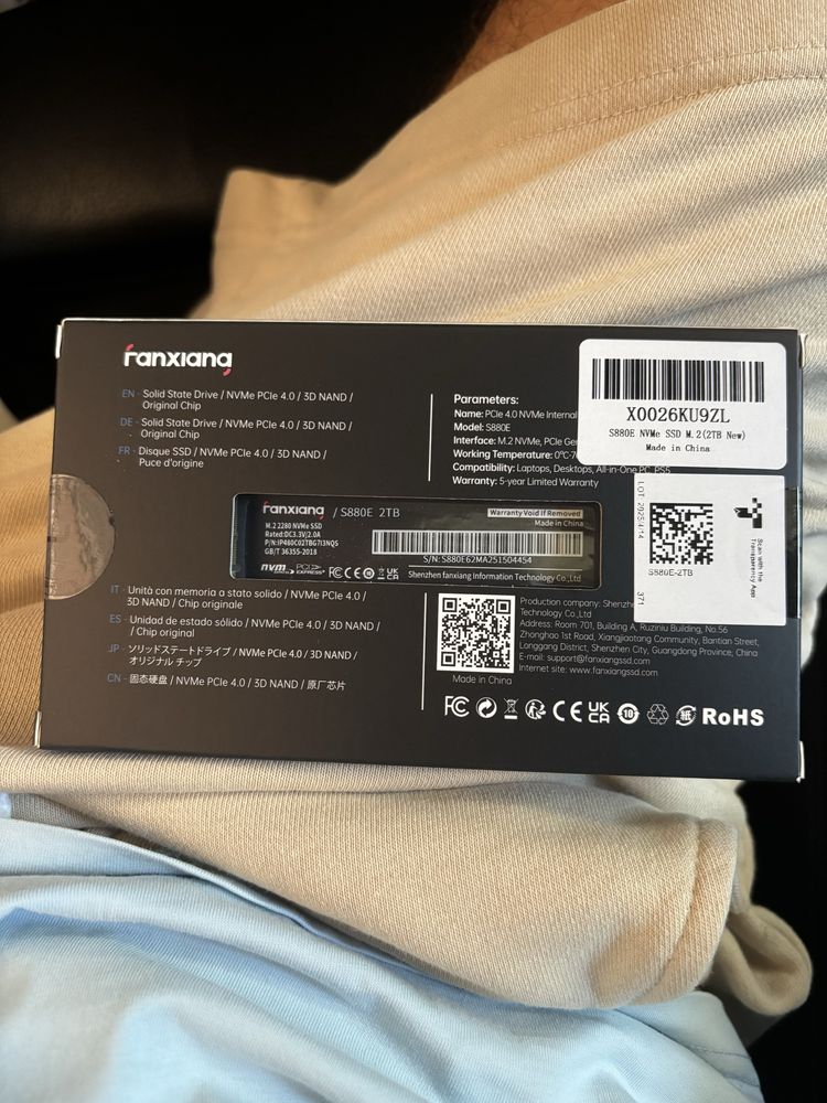 SSD Fanxiang S880E m.2 2TB