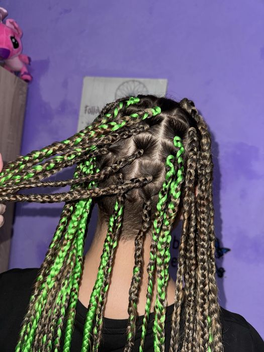 Codițe afro/box braids/boho braid/cornrows