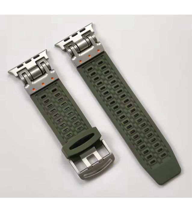 Curea Smart Titanium Ceas Apple Watch Orice Model Husa Folie Silicon