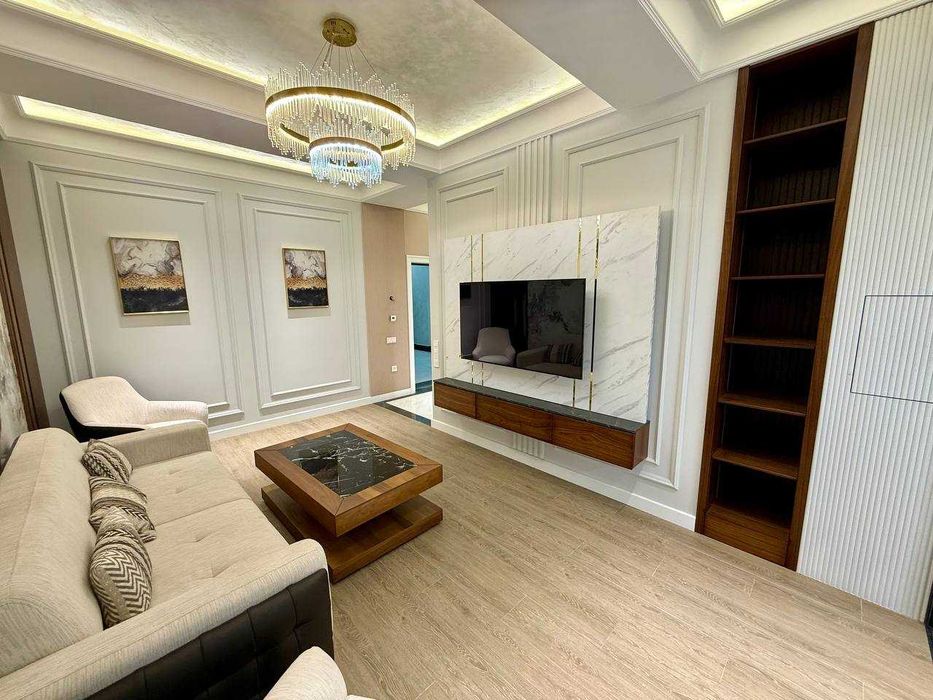 ЖК Darkhan Avenue, 2-комнаты, Евроремонт, Мебель+Техника
