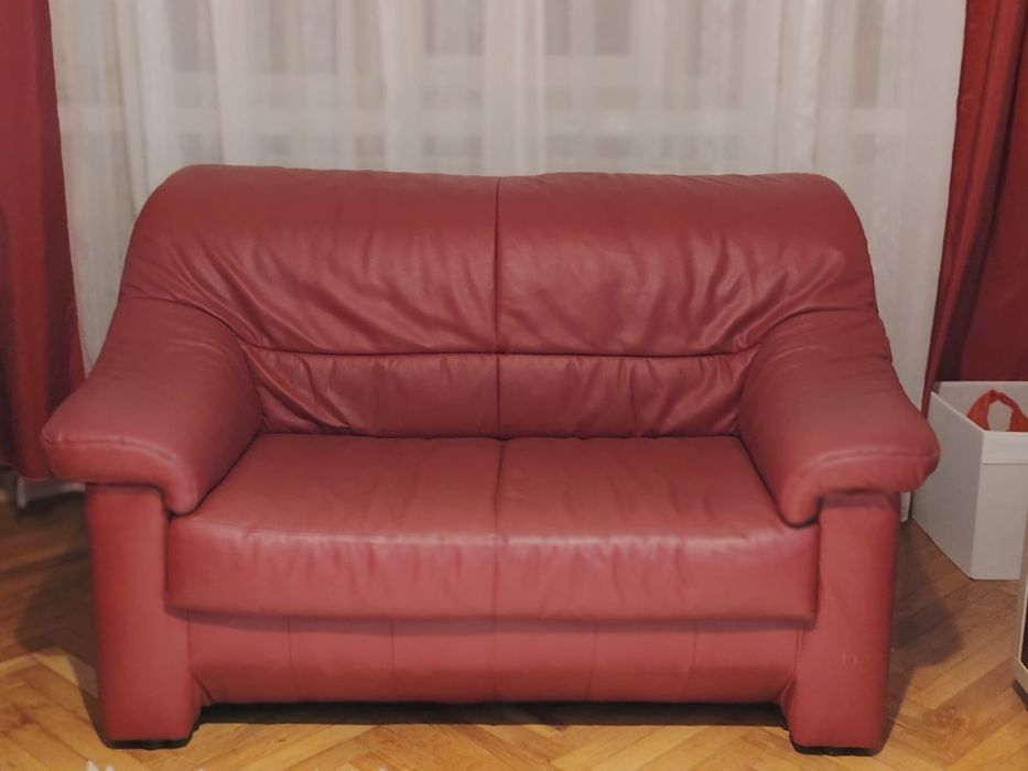 Set  canapele piele 3 2 1