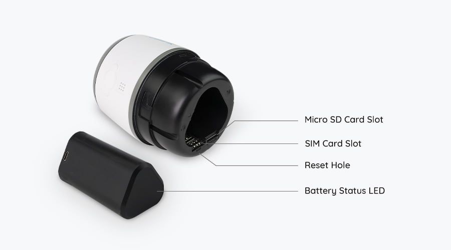 Camera de supraveghere Reolink Go cu panou solar, 4G - LTE