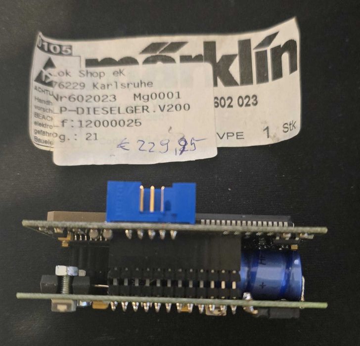 Trenulet Marklin - Modul electronic pt locomotiva V200 digitalizare