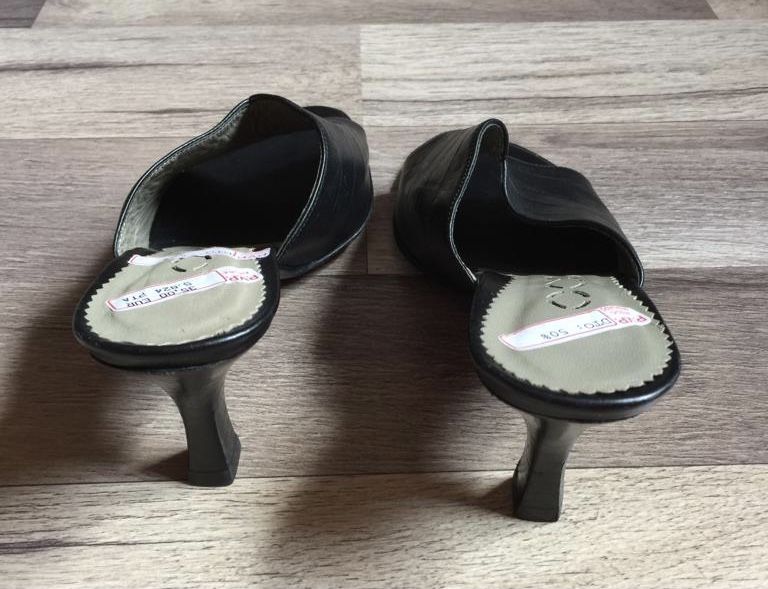 Papuci din piele 35 papuci 35 papuci cu toc numarul 35 papuci piele 35