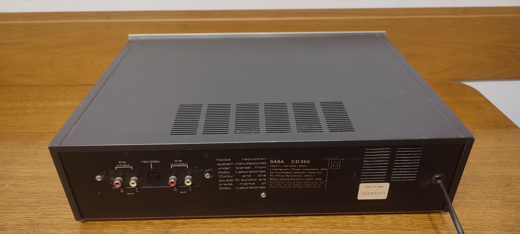 Deck vintage Saba CD 360
