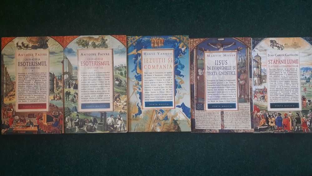 Cai de acces la esoterismul occidental, 
Iezuitii si compania, 3 vol.