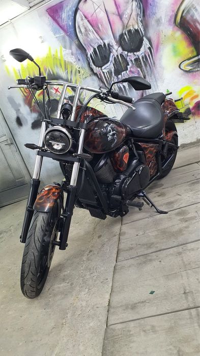! Kawasaki Vn 900 custom (fără honda suzuki yamaha)