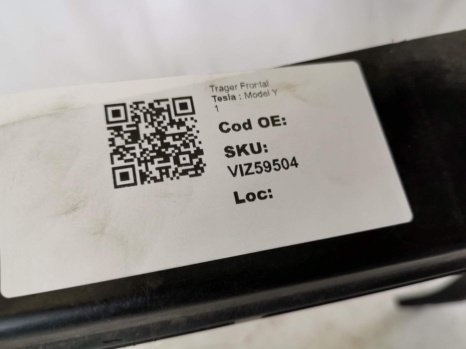 Преден трегер Тесла Модел Y / Tesla Model Y 1 Оригинален Повреден