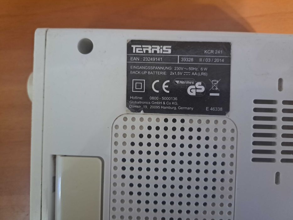 Radio de bucătărie, Terris KCR 241, folosit, in stare buna
