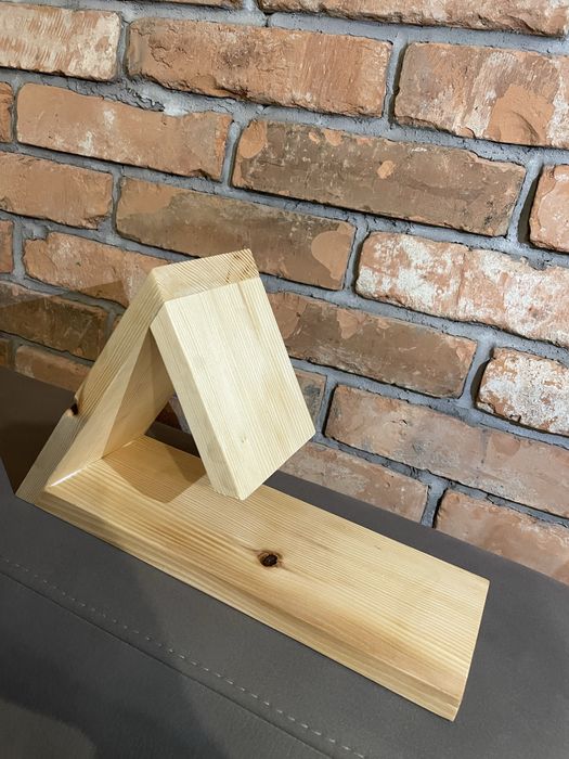 Suport de carti din lemn - cadou Craciun