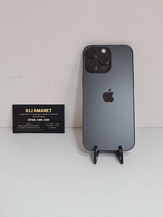 iPhone 16 Pro Max, 512 Gb, Garantie - KLI Amanet