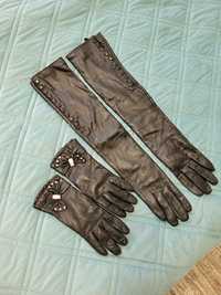 Продам перчатки кожаные