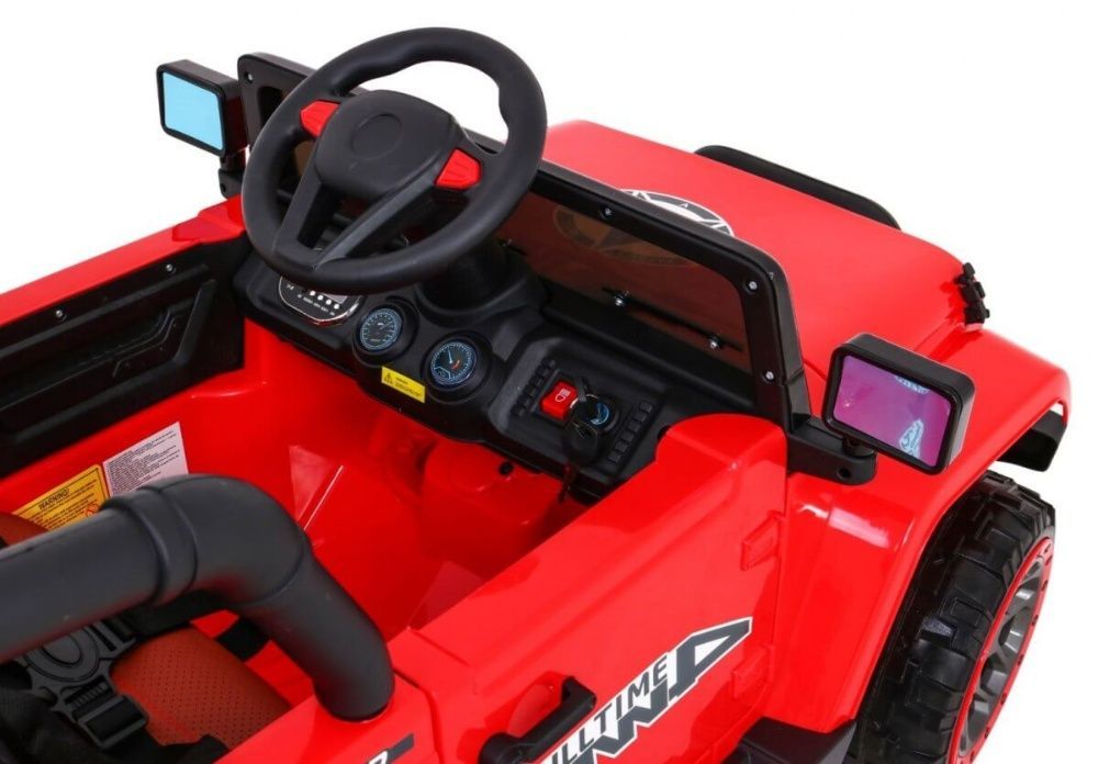 Masinuta electrica pentru copii FULL TIME 4x4 1-5 ani (7588) Rosu