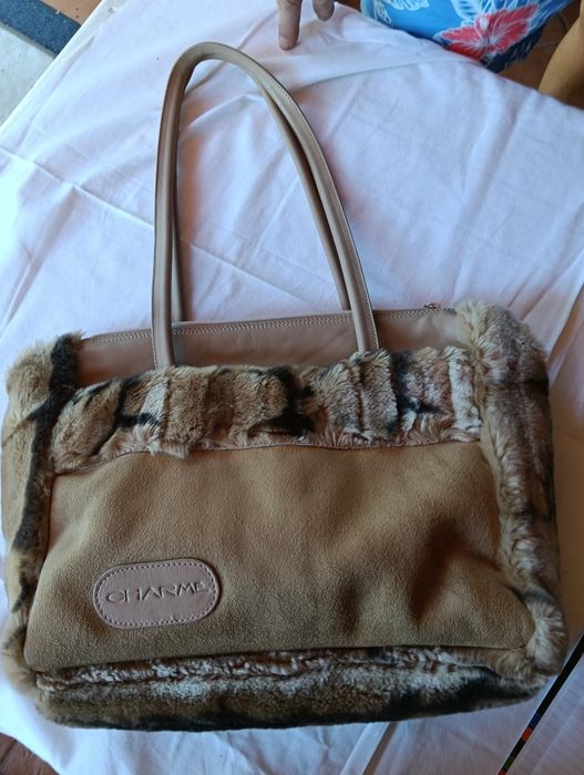 Set Haină cu 2 fețe și geantă Charme