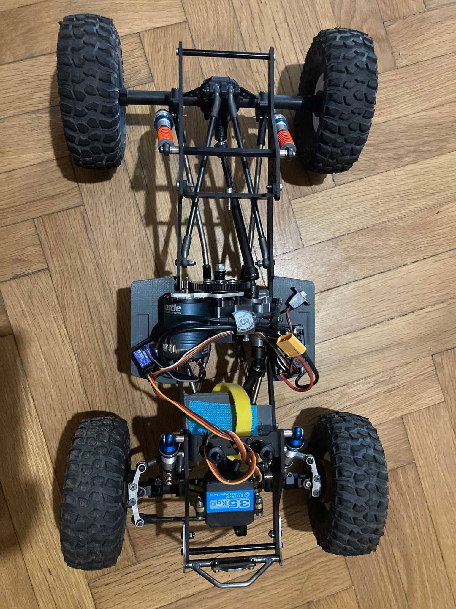 рц краулер/rc crawler-Axial Wraith, комп катерач LCG и др.