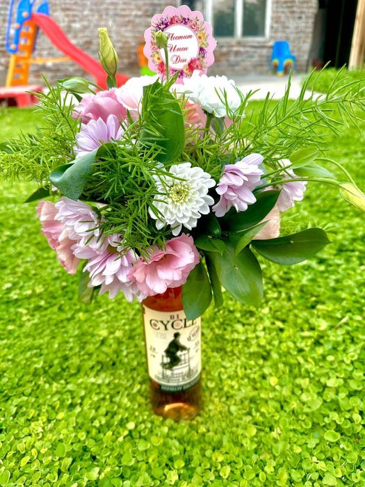 Букет и подарък 2в1