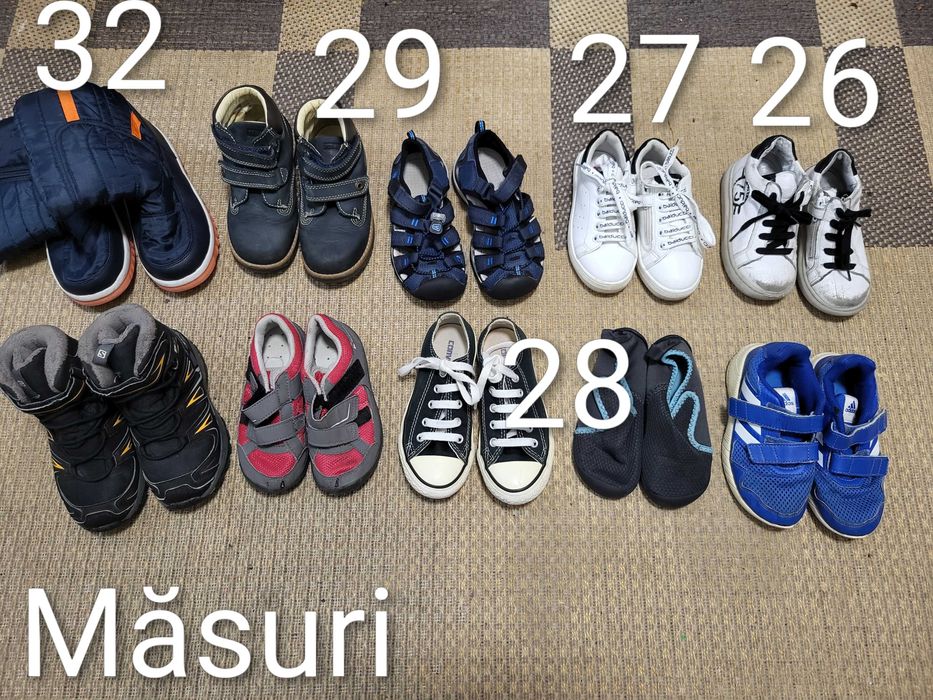 Încălțăminte copii fete baieți unisex
