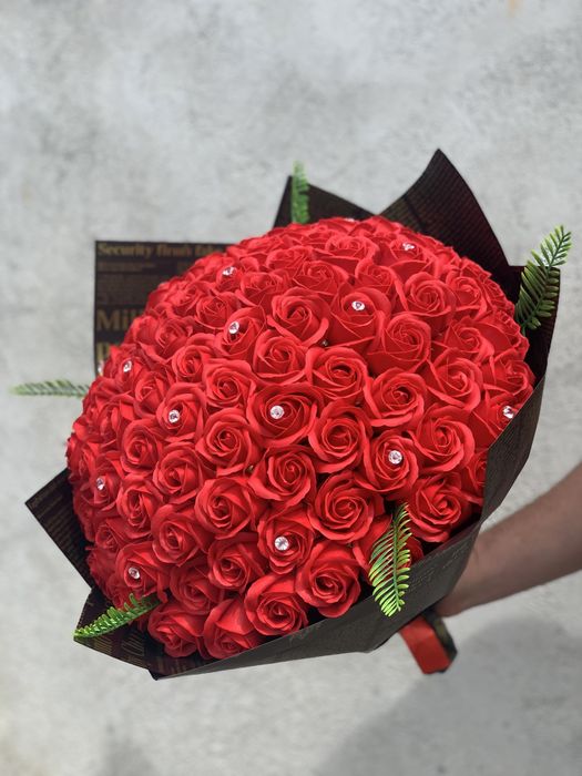 Aranjamente din trandafiri de sapun