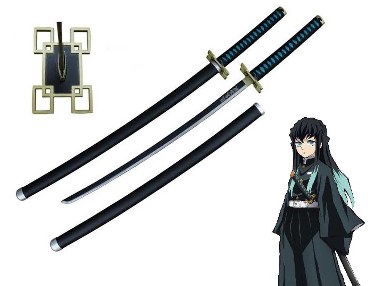 Katana Muichiro Tokito Demon Slayer Sword Катана Метална