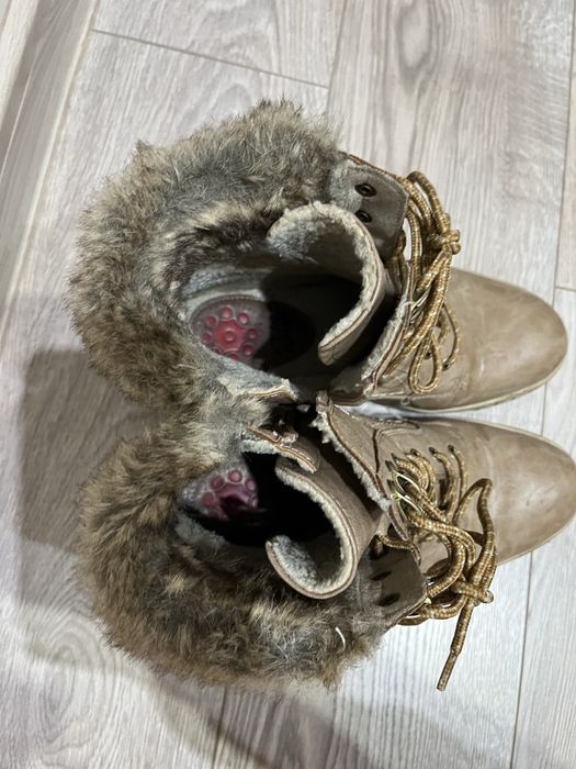 Дамски боти естествена кожа