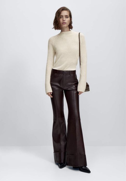 Pulover Massimo Dutti cu guler inalt