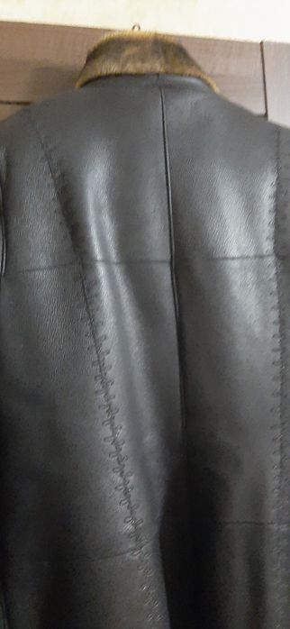 Продается женская кожаная дубленка