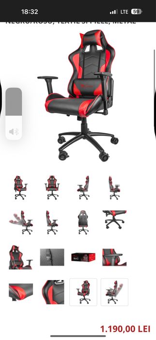 Scaun gaming genesis