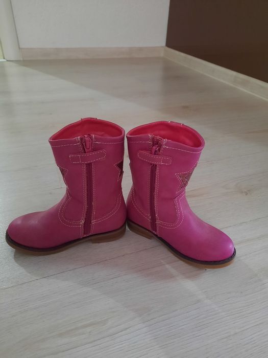 Естествена кожа ботушки 25 номер