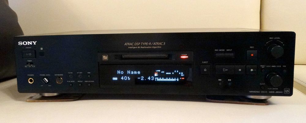 --Minidisc Sony MDS-JB940 QS ( MDLP) Longplay