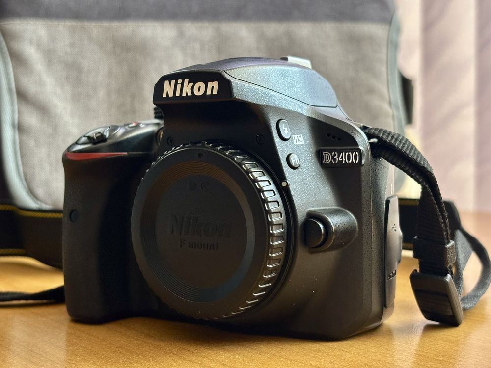 Nikon D3400 + обектив