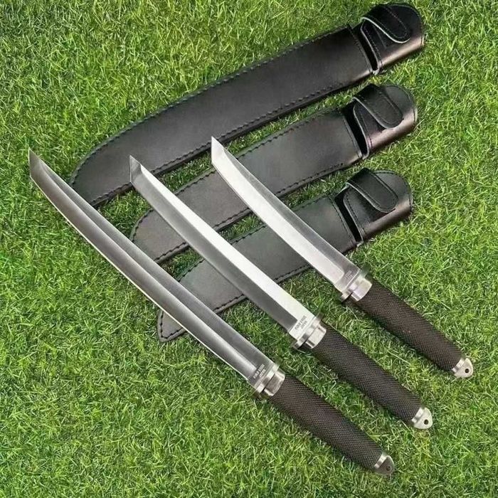 Cutite tanto full tang stil japonez pentru gradina, camping, decor