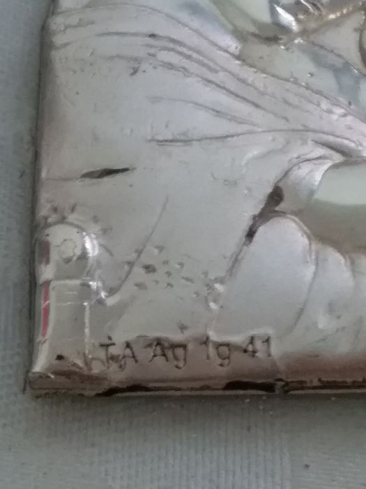 Icoană pe sticlă Murano