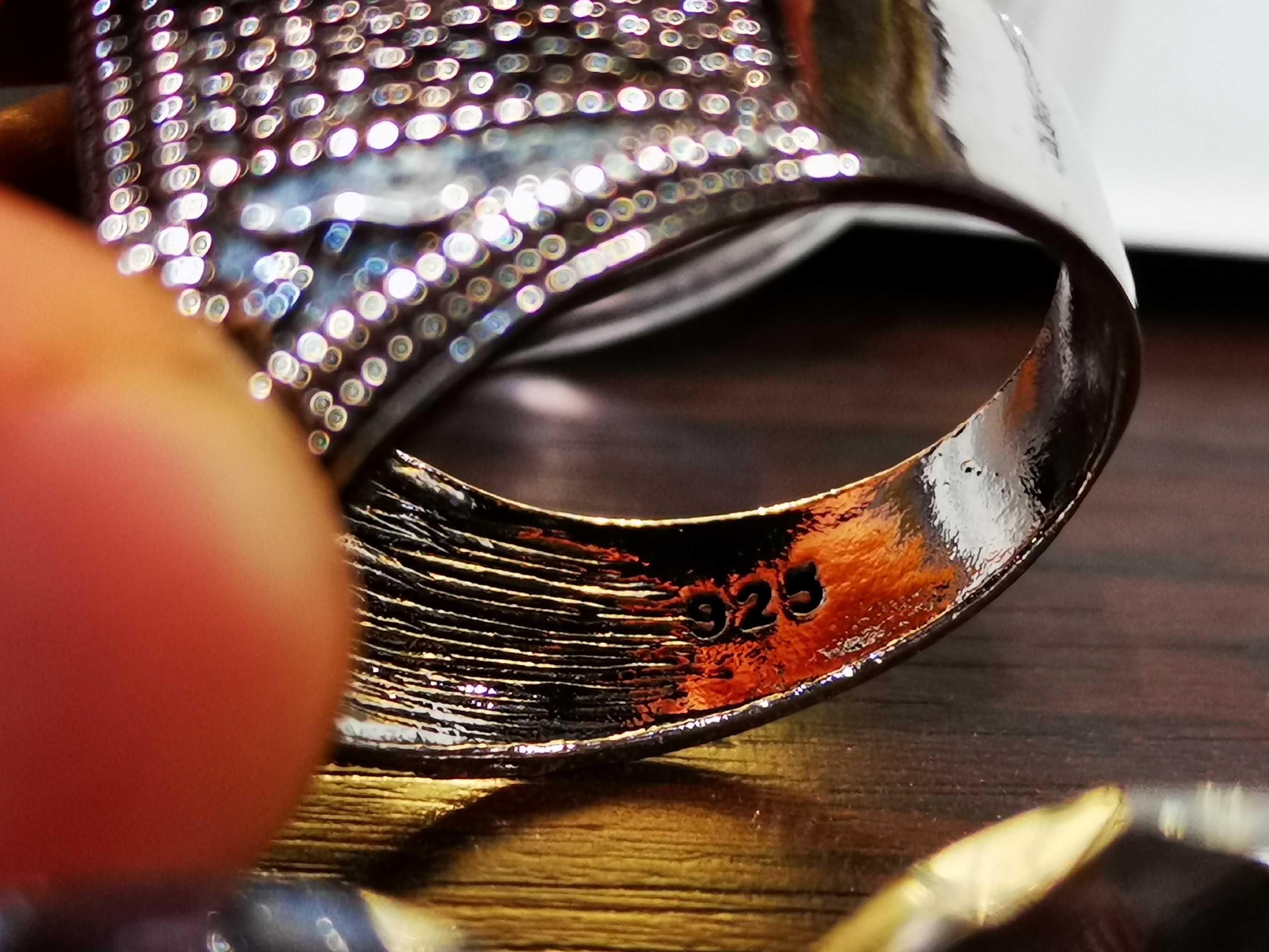 Страхотен мъжки сребърен пръстен печат 925.  9 грама