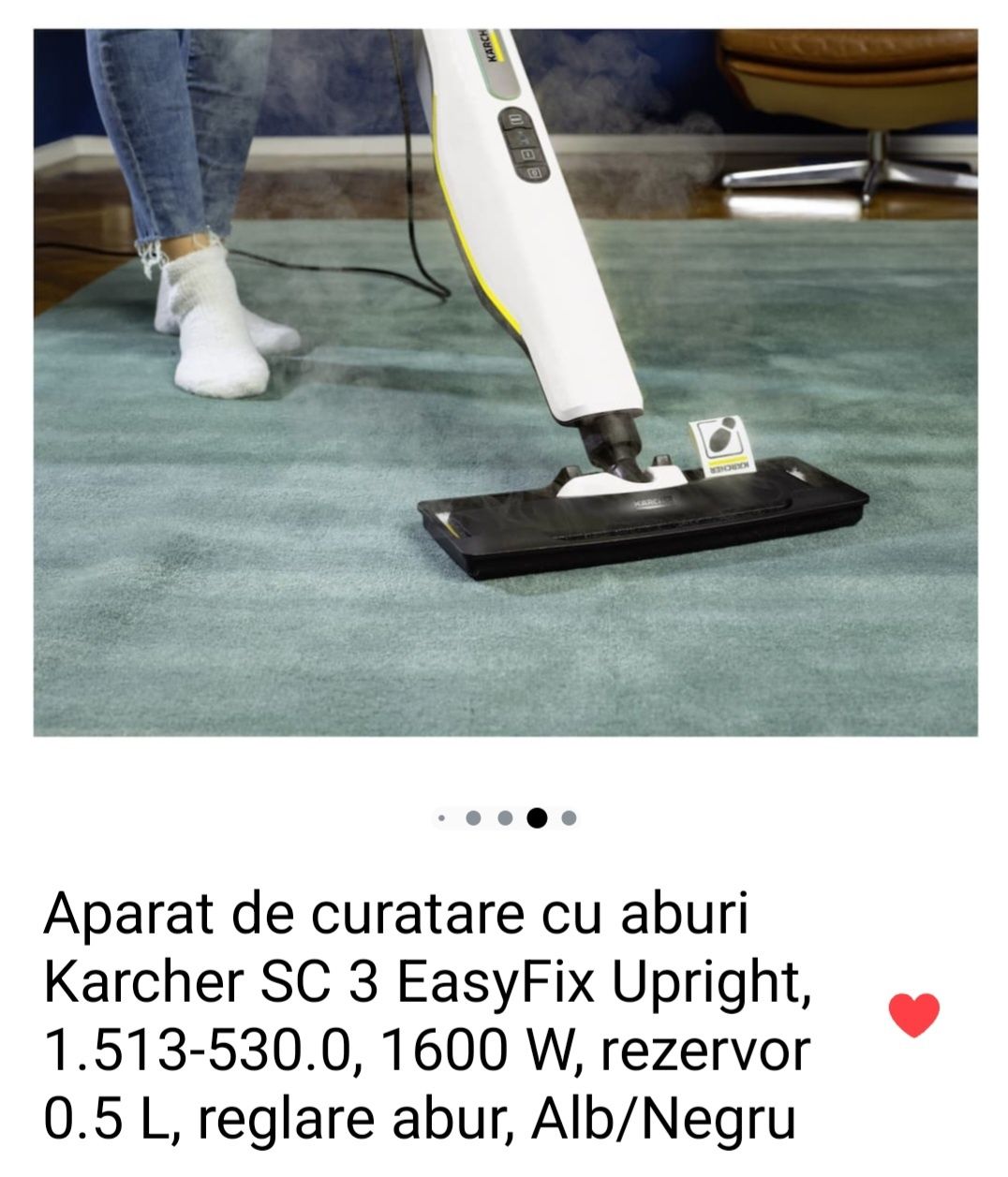 Vand aparat de curatat karcher nou cu garanție cumpărat în 12.04.2023