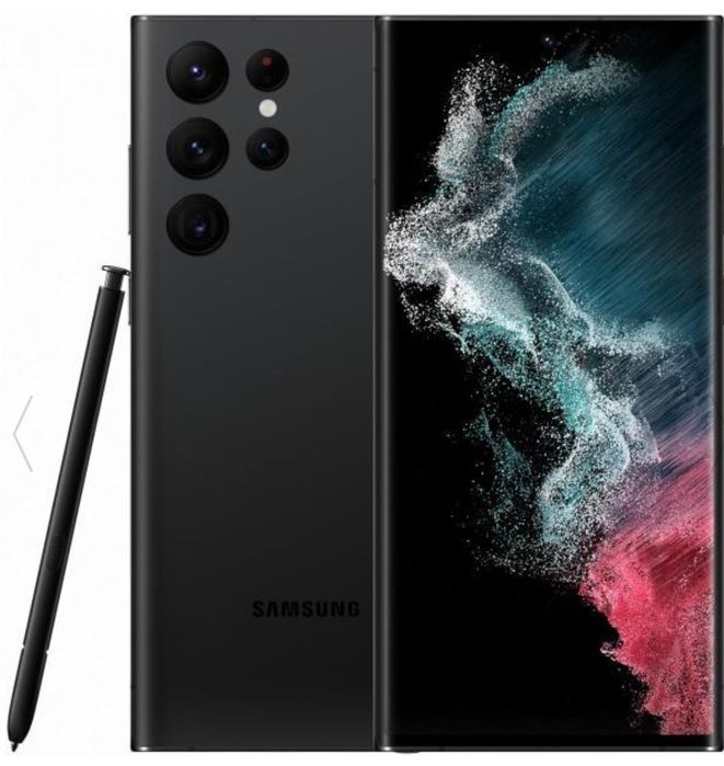 Samsung - Galaxy S22 Ultra, 6.8'', 12/256GB, черен