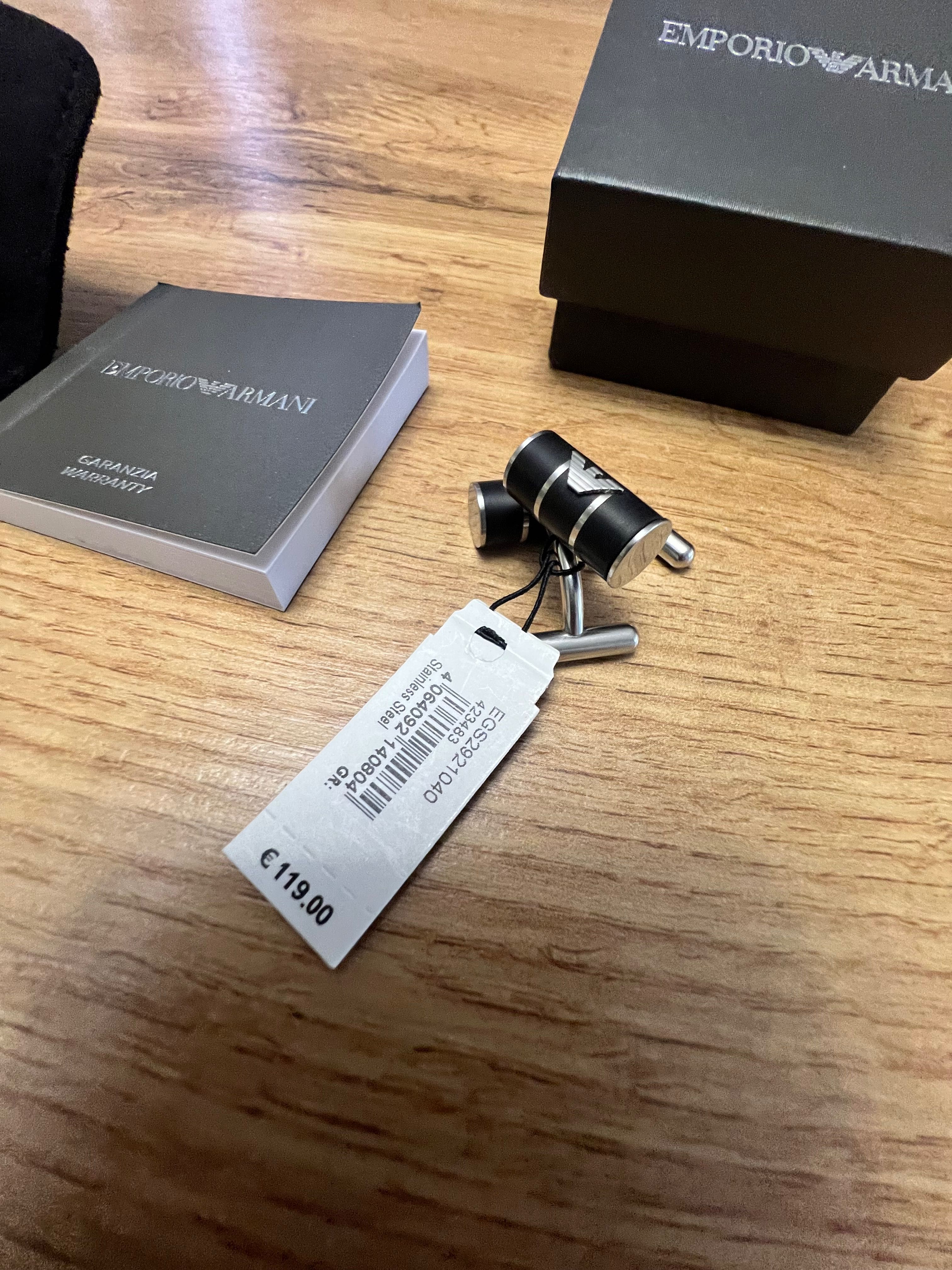 Копчета за ръкавели Emporio Armani