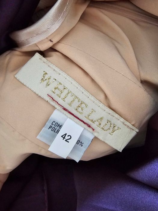 Rochie de seara mov,  White Lady