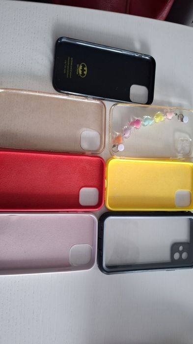 Iphone 11, 128 Gb. alb si verde mentă